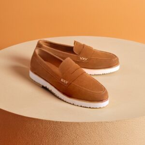 Suede Leather Loafers